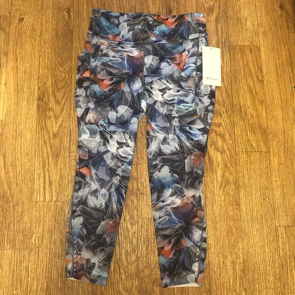 Lululemon Fast and Free High-Rise Tight 25” with Pockets in LUFL Size 12 - Picture 2 of 15